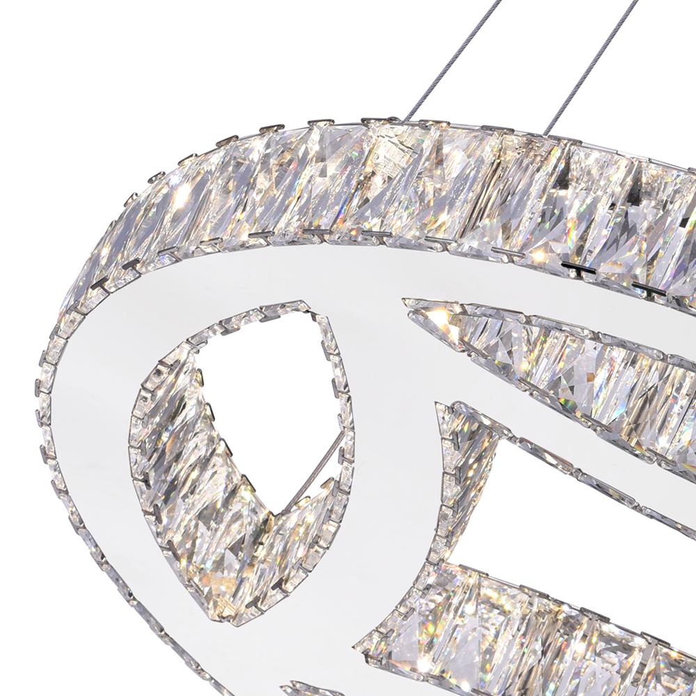 Beyond LED Chandelier With Chrome Finish. Picture 3