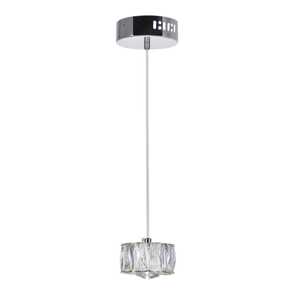 Milan LED Mini Pendant With Chrome Finish. Picture 1
