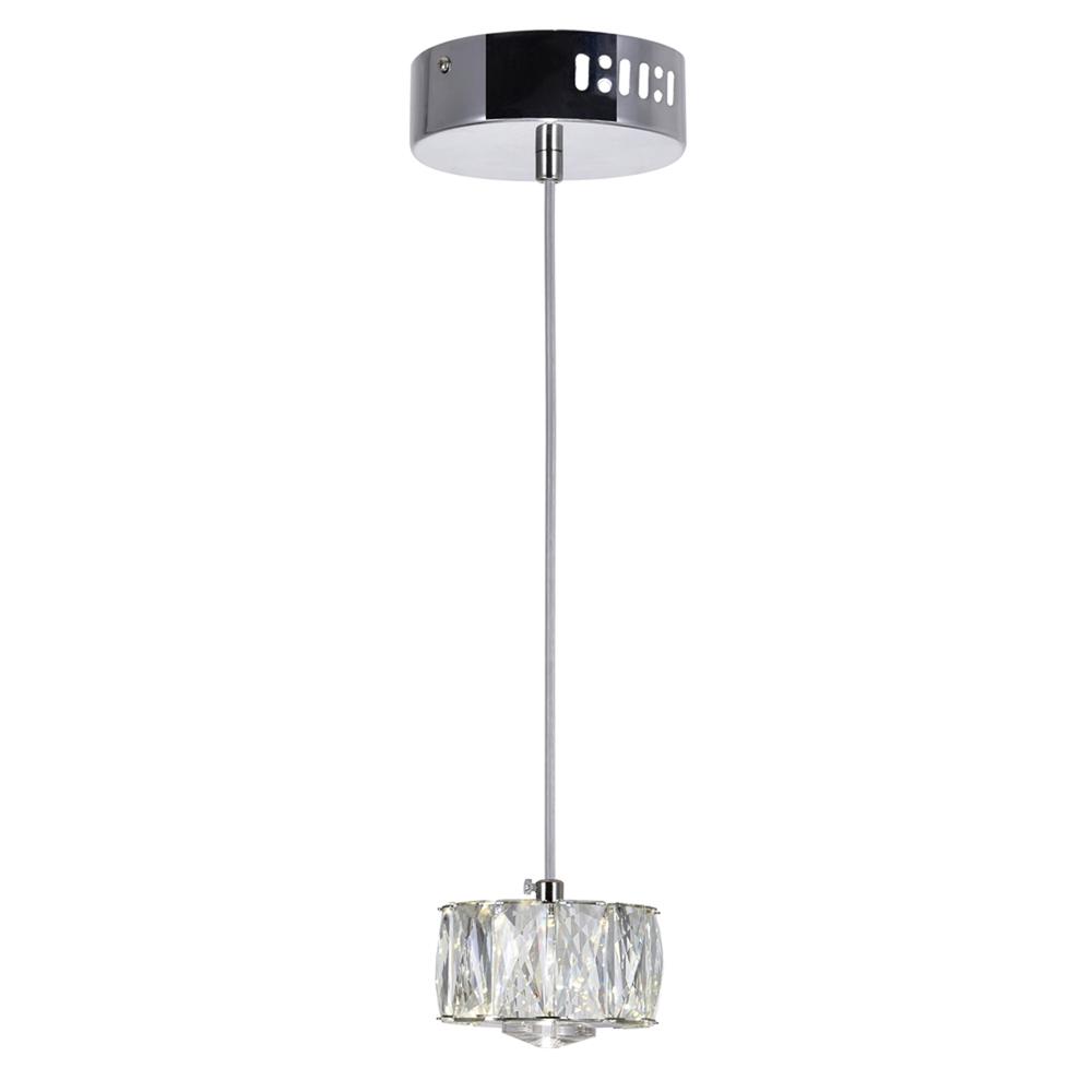 Milan LED Mini Pendant With Chrome Finish. Picture 2