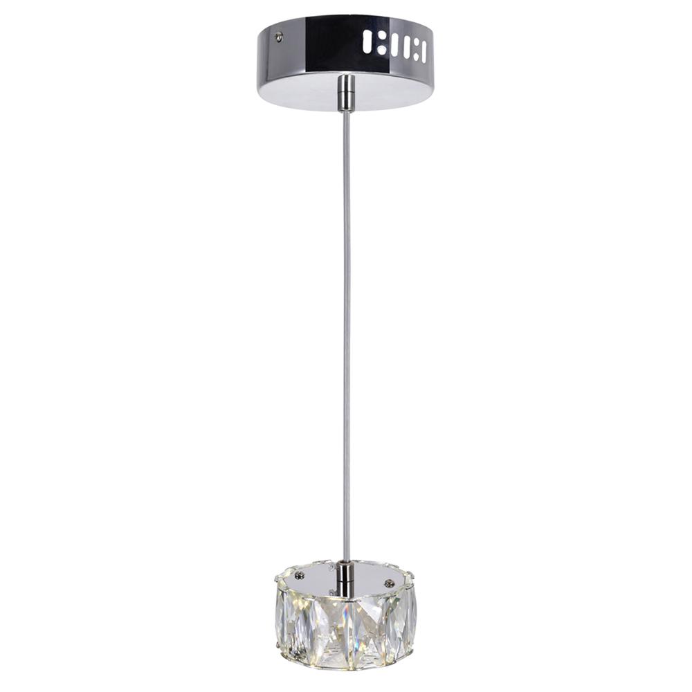 Milan LED Mini Pendant With Chrome Finish. Picture 3