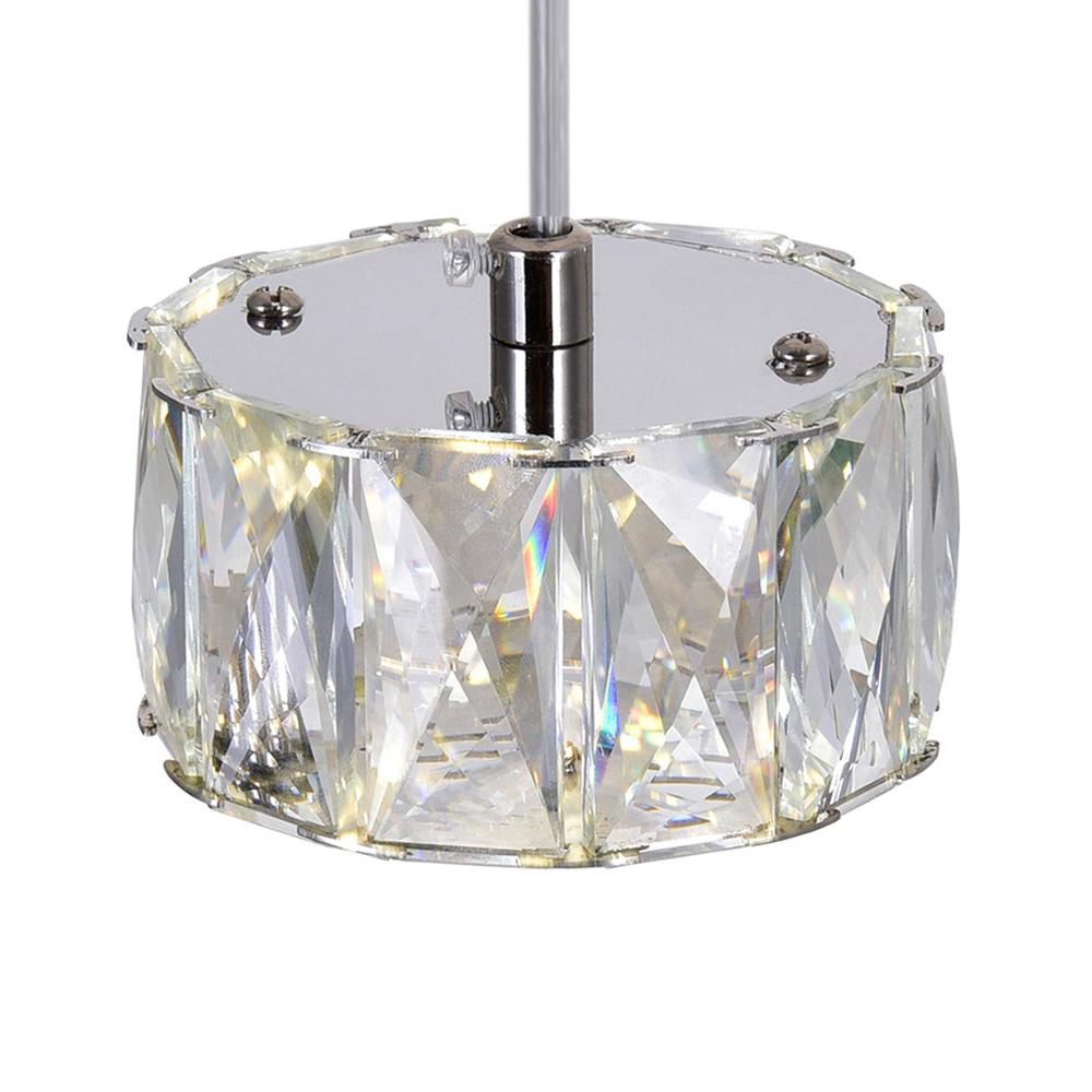 Milan LED Mini Pendant With Chrome Finish. Picture 6
