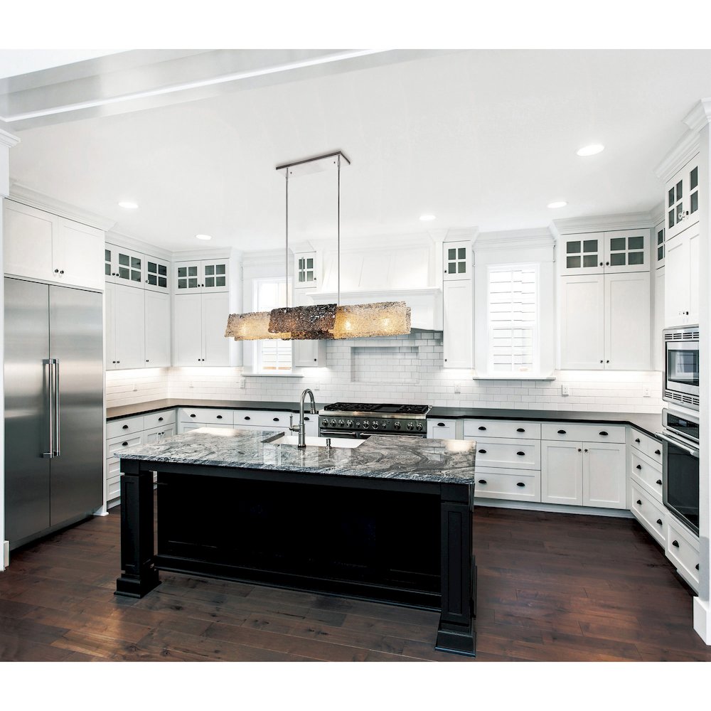 Wilma 6 Light Down Chandelier With Chrome Finish. Picture 6
