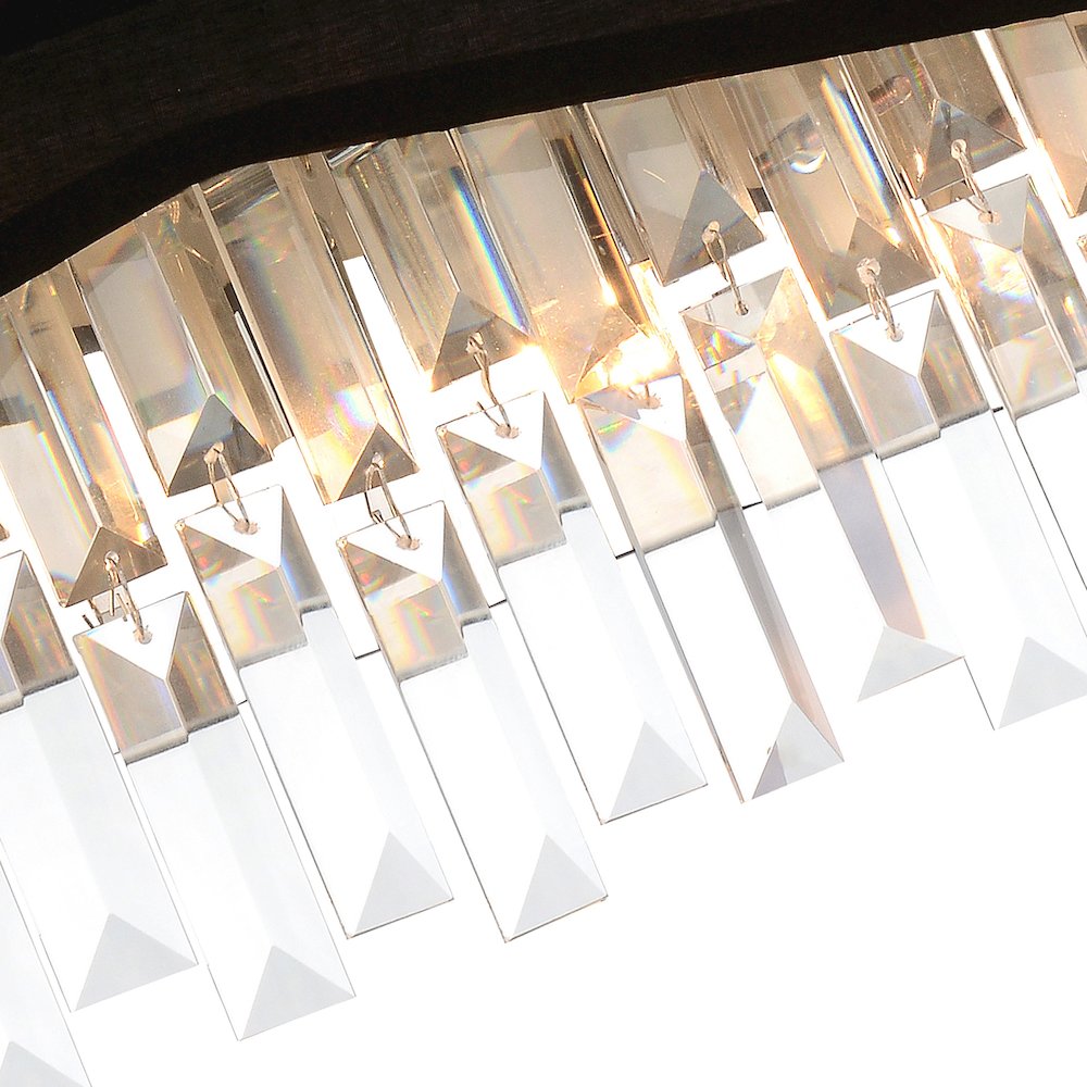 Havely 2 Light Wall Sconce With Chrome Finish. Picture 4