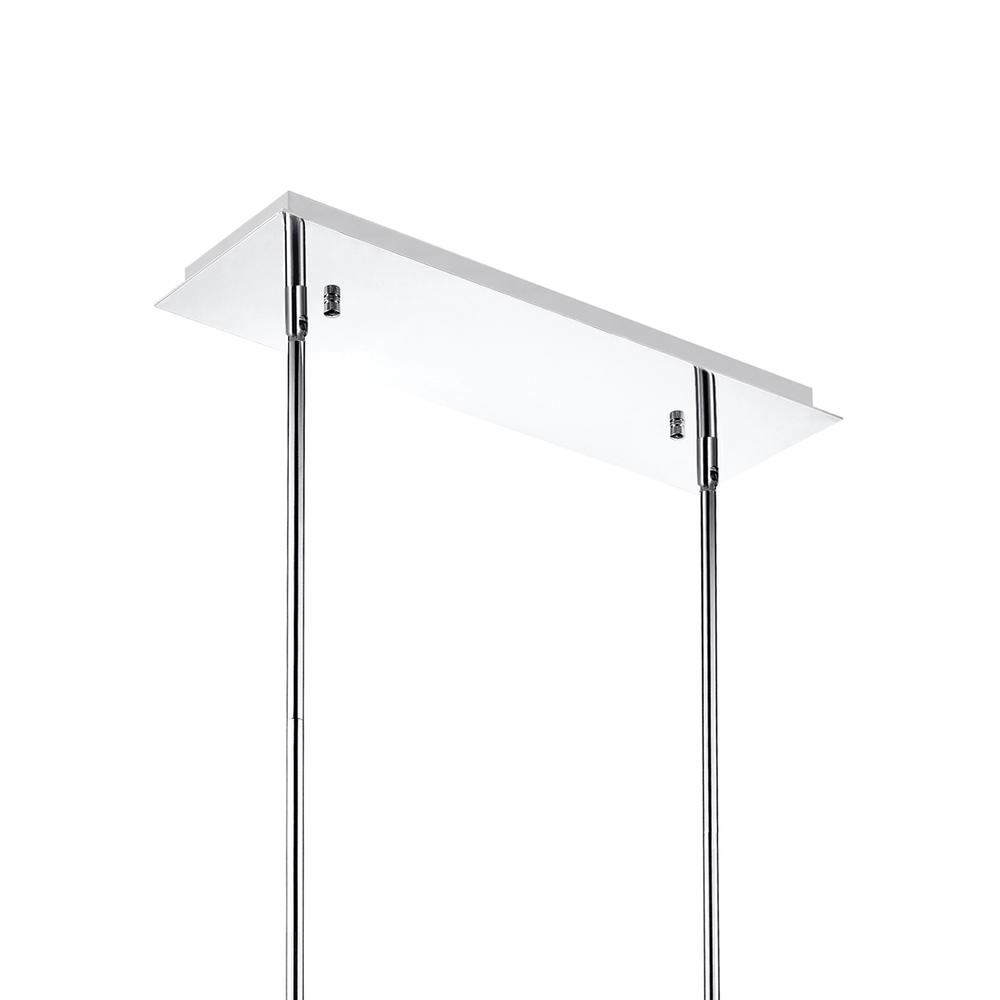 Arley 12 Light Island Chandelier With Chrome Finish. Picture 7