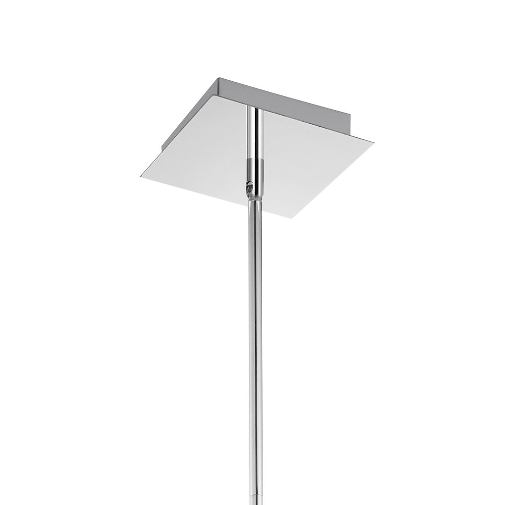 Arley 1 Light Mini Chandelier With Chrome Finish. Picture 5