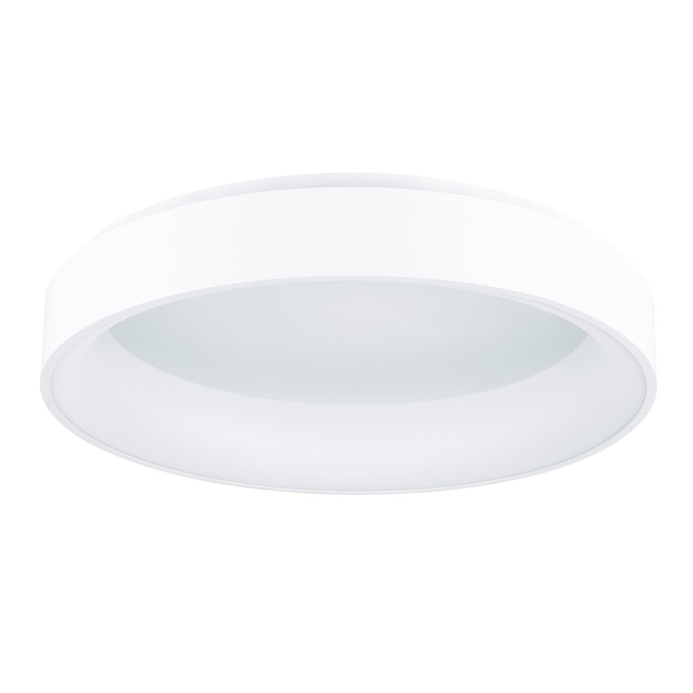 Arenal LED Drum Shade Flush Mount With White Finish. Picture 5