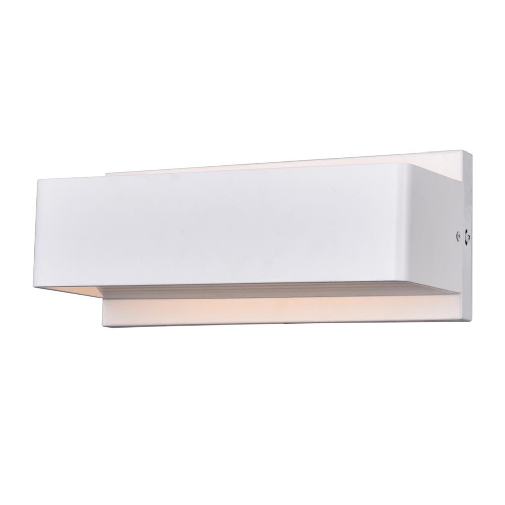 Lilliana LED Wall Sconce With White Finish. Picture 1