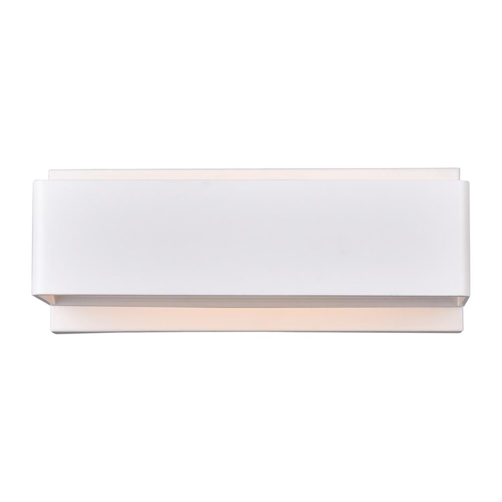 Lilliana LED Wall Sconce With White Finish. Picture 2