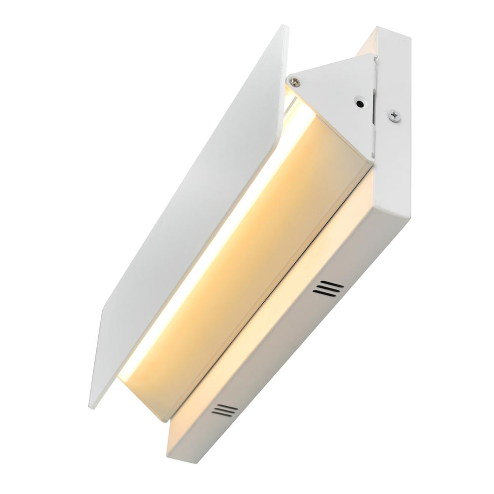Lilliana LED Wall Sconce With White Finish. Picture 4