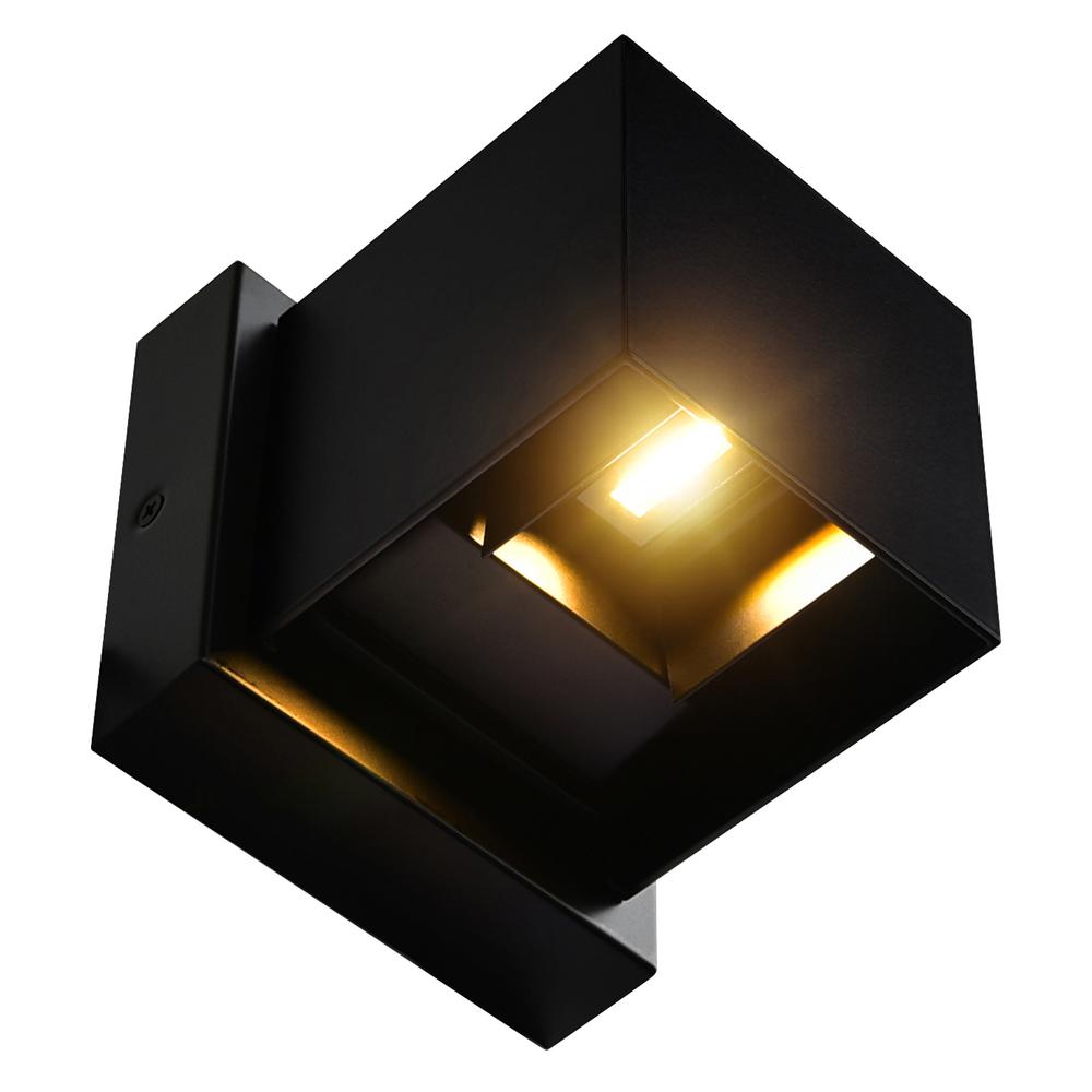 Lilliana LED Wall Sconce With Black Finish. Picture 3