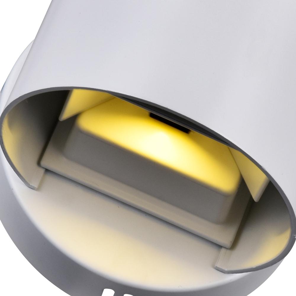 Lilliana LED Wall Sconce With White Finish. Picture 4