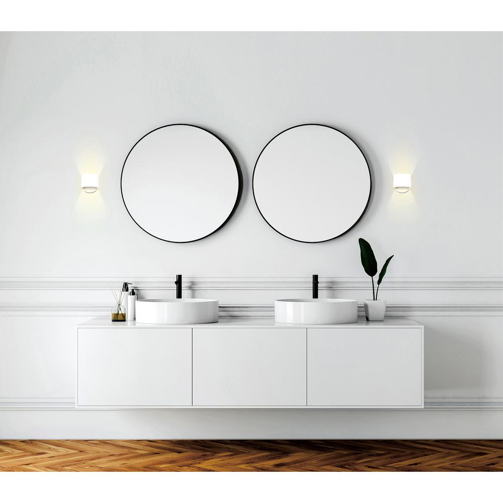 Lilliana LED Wall Sconce With White Finish. Picture 5