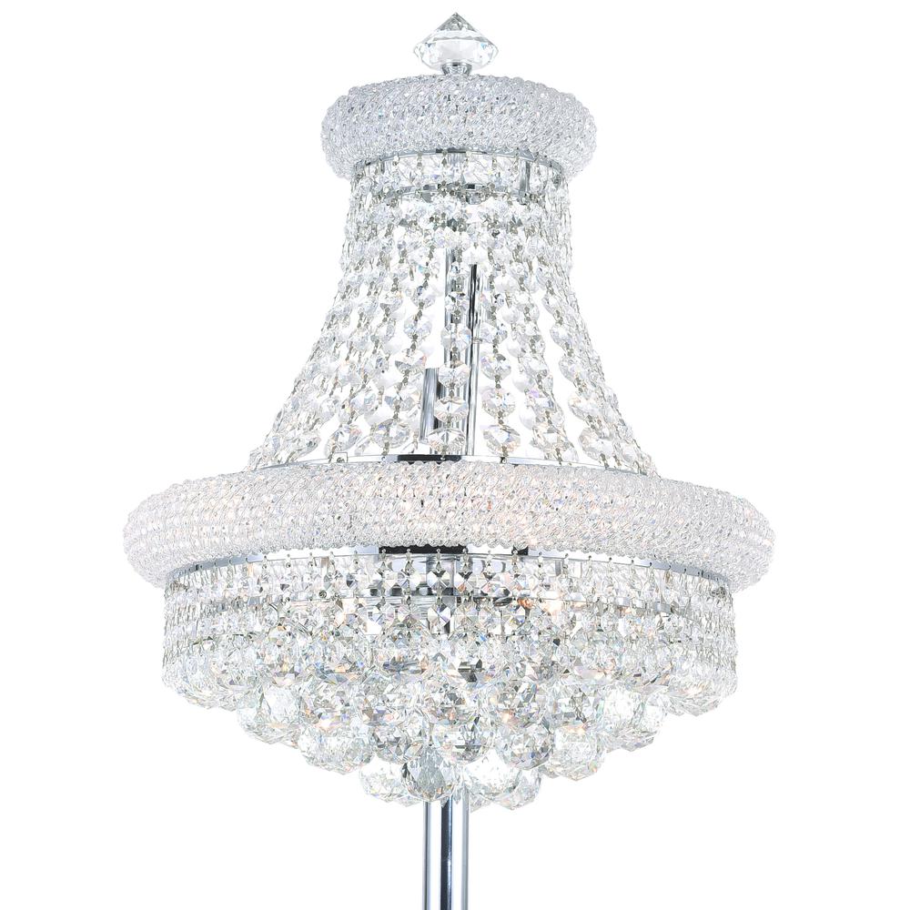 Empire 8 Light Floor Lamp With Chrome Finish. Picture 3