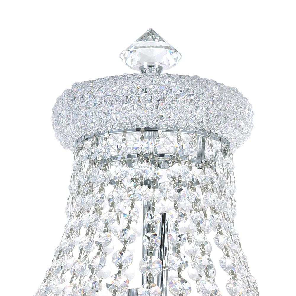 Empire 8 Light Floor Lamp With Chrome Finish. Picture 5