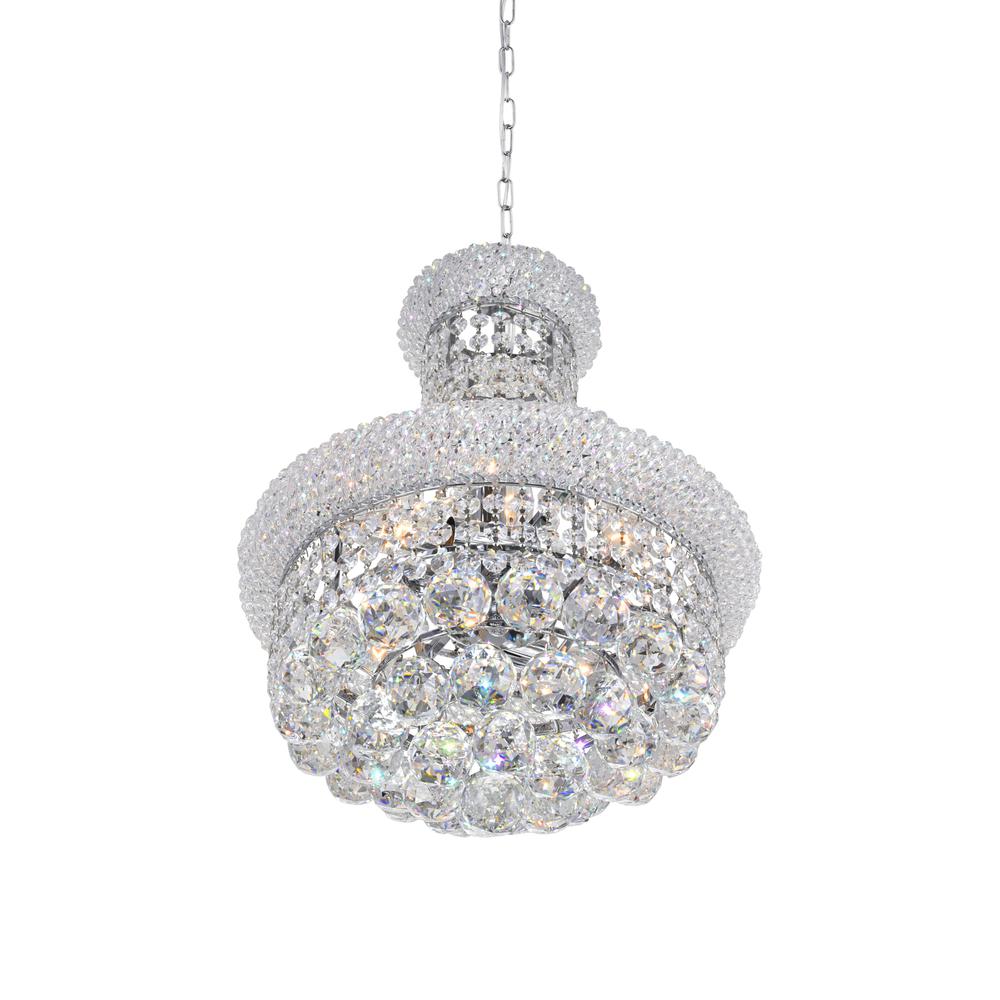 Empire 6 Light Chandelier With Chrome Finish. Picture 3