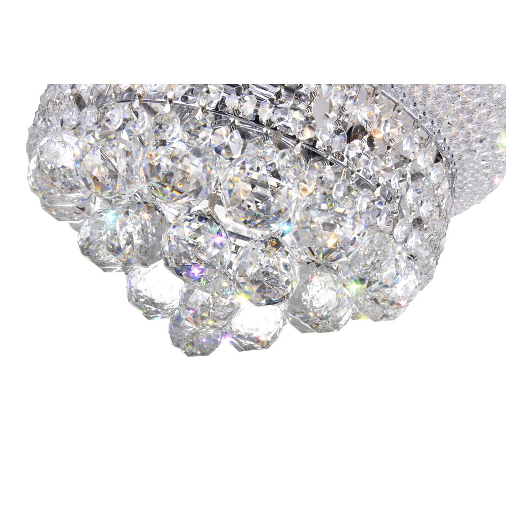 Empire 6 Light Chandelier With Chrome Finish. Picture 4