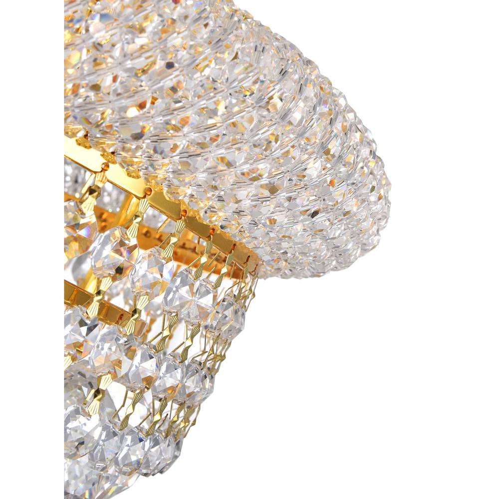 Empire 6 Light Chandelier With Gold Finish. Picture 5
