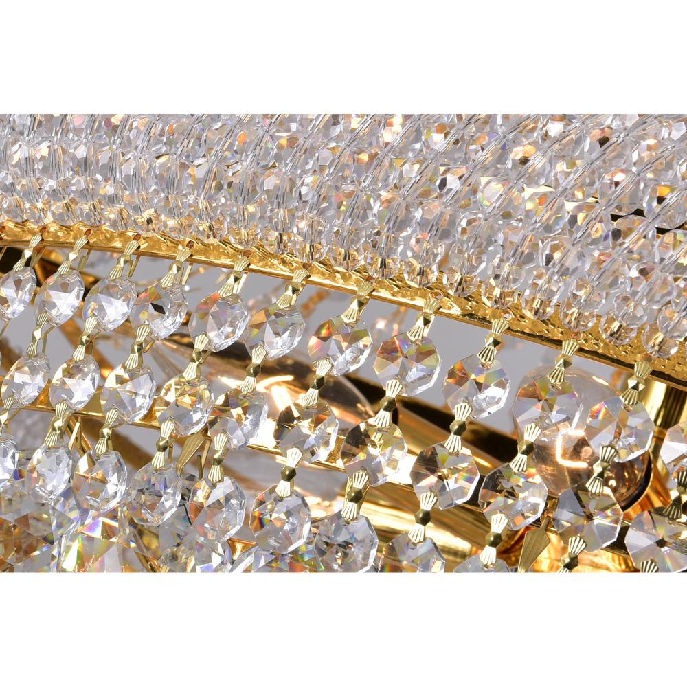 Empire 17 Light Down Chandelier With Gold Finish. Picture 4
