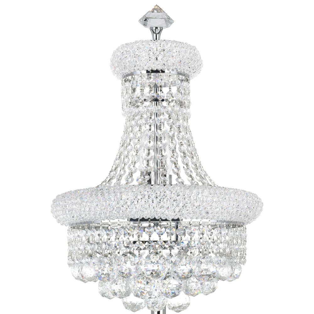 Empire 6 Light Table Lamp With Chrome Finish. Picture 2
