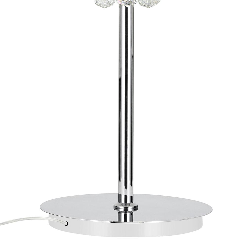 Empire 6 Light Table Lamp With Chrome Finish. Picture 3