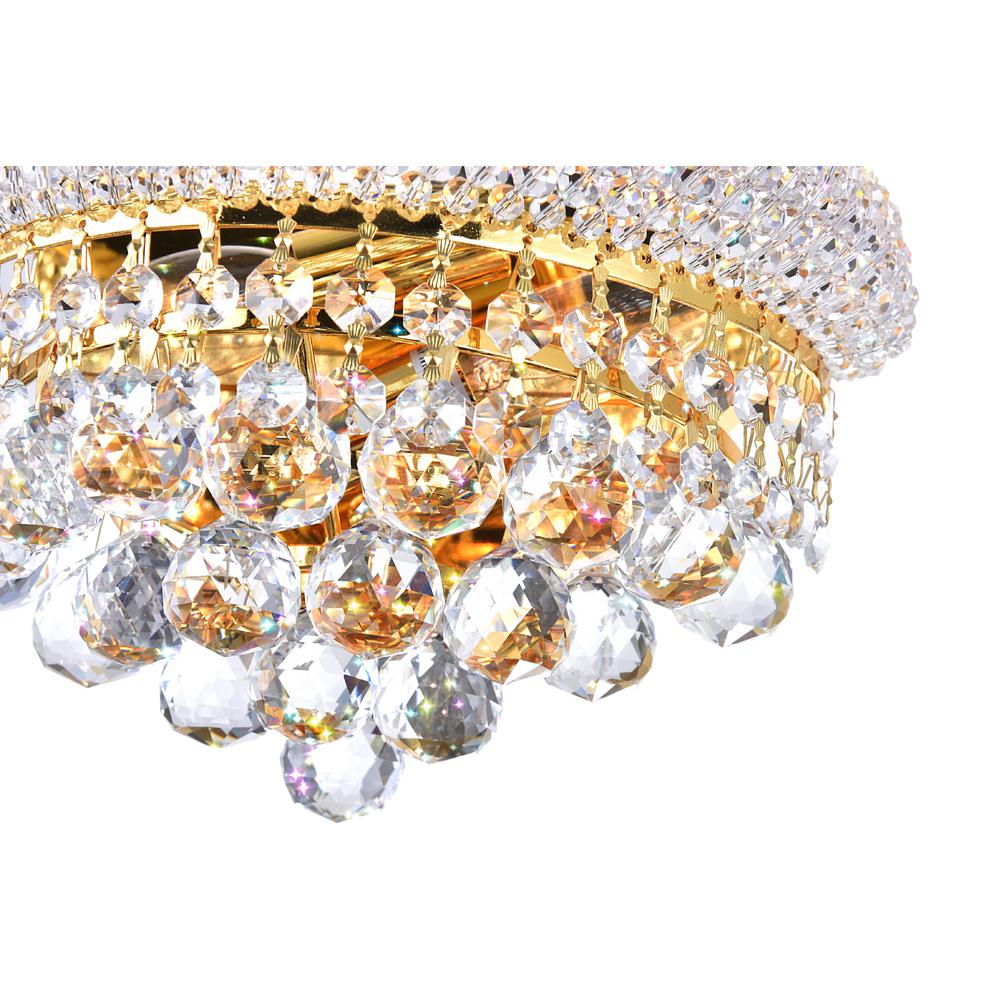 Empire 2 Light Wall Sconce With Gold Finish. Picture 3