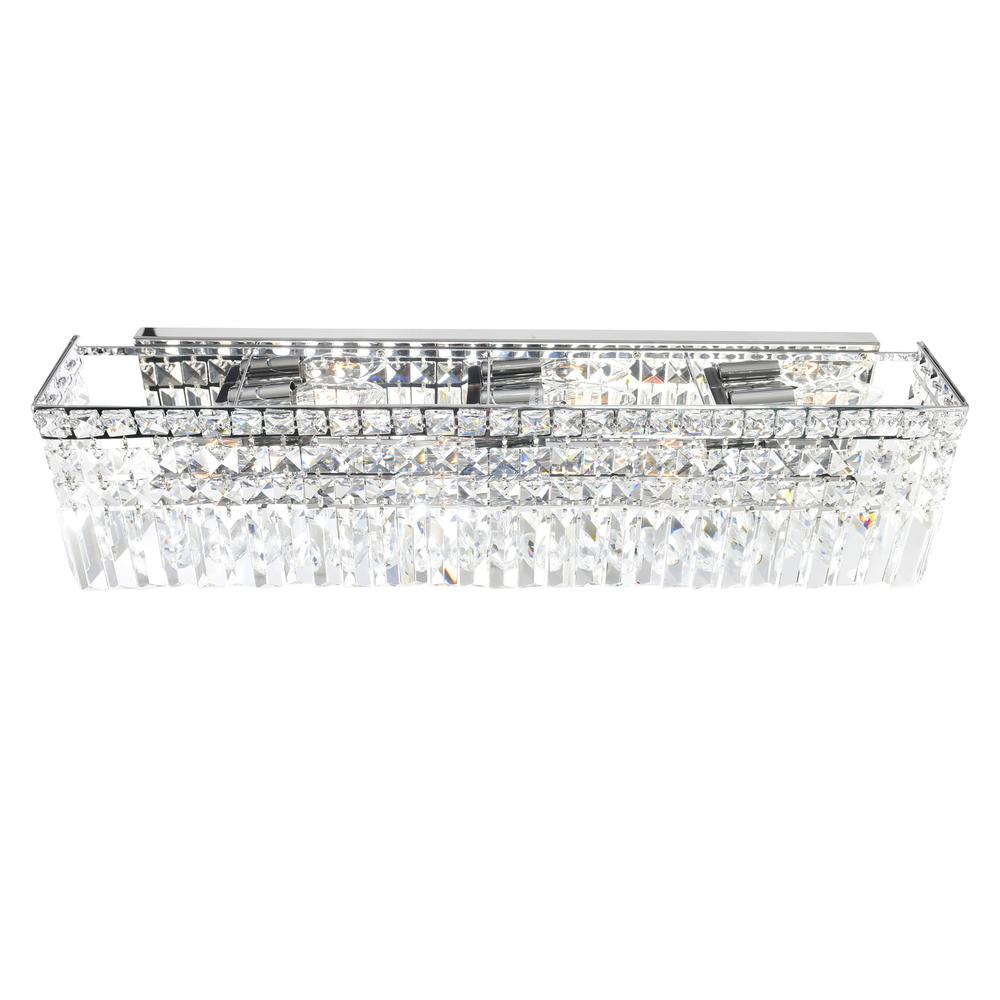 Colosseum 6 Light Vanity Light With Chrome Finish. Picture 3