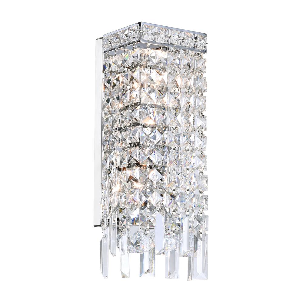 Colosseum 2 Light Wall Sconce With Chrome Finish. Picture 2