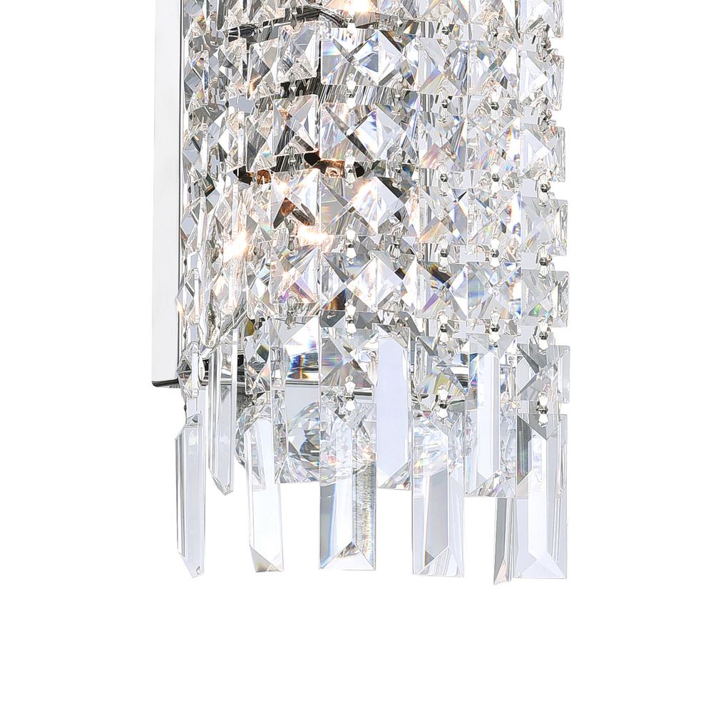 Colosseum 2 Light Wall Sconce With Chrome Finish. Picture 6