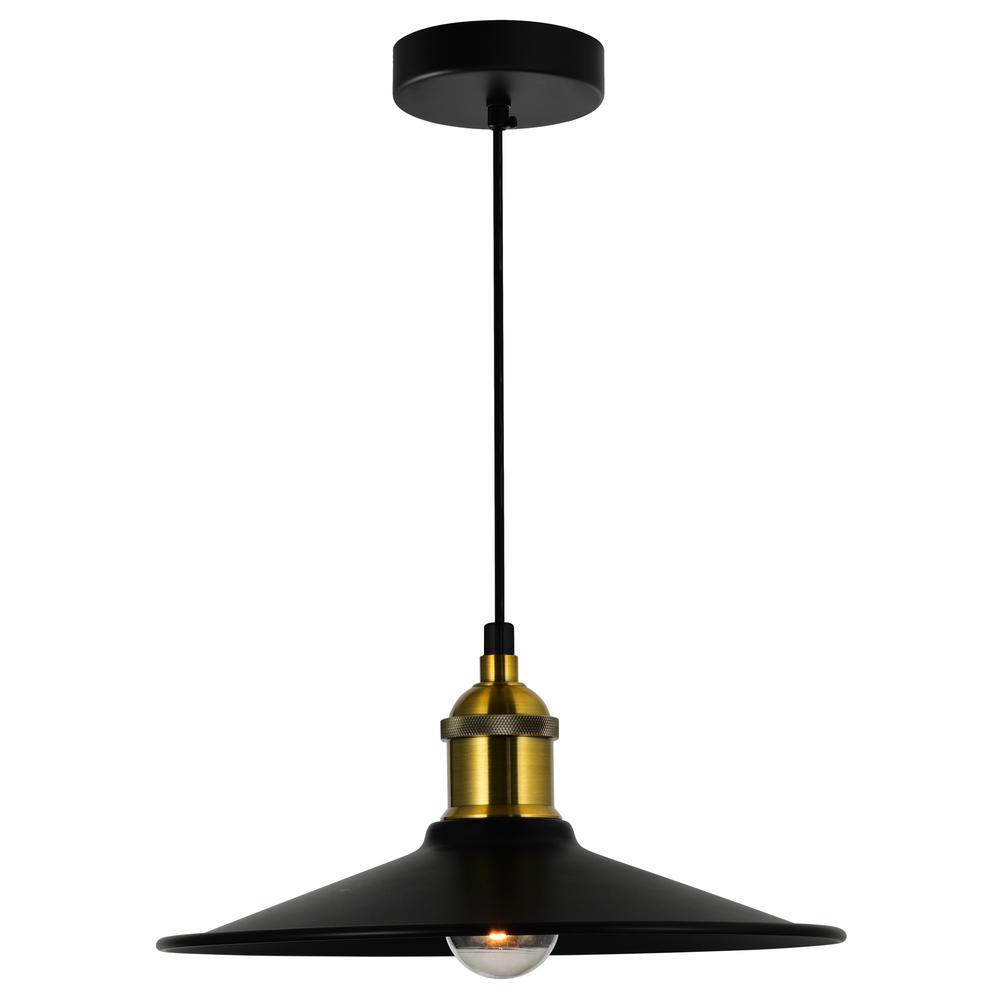 Brave 1 Light Black Mini Pendant. Picture 13