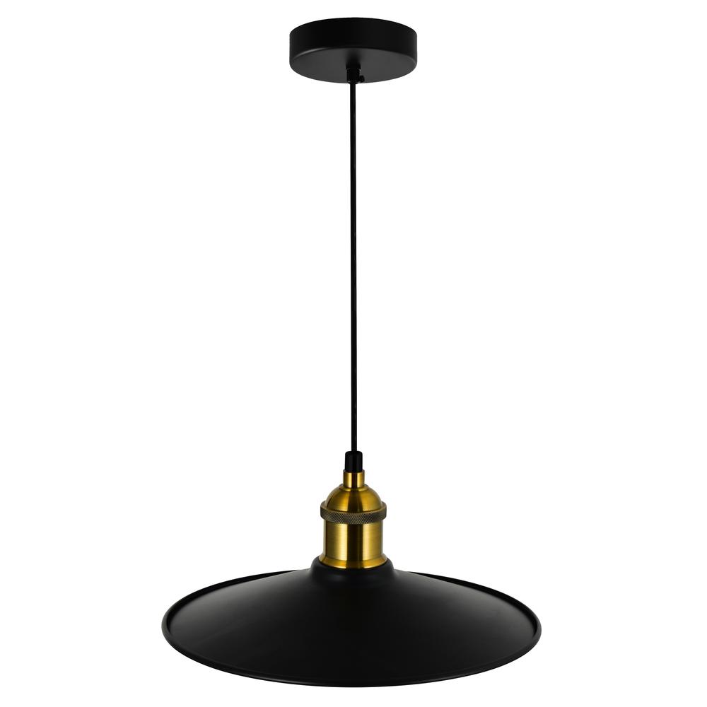 Brave 1 Light Black Mini Pendant. Picture 2