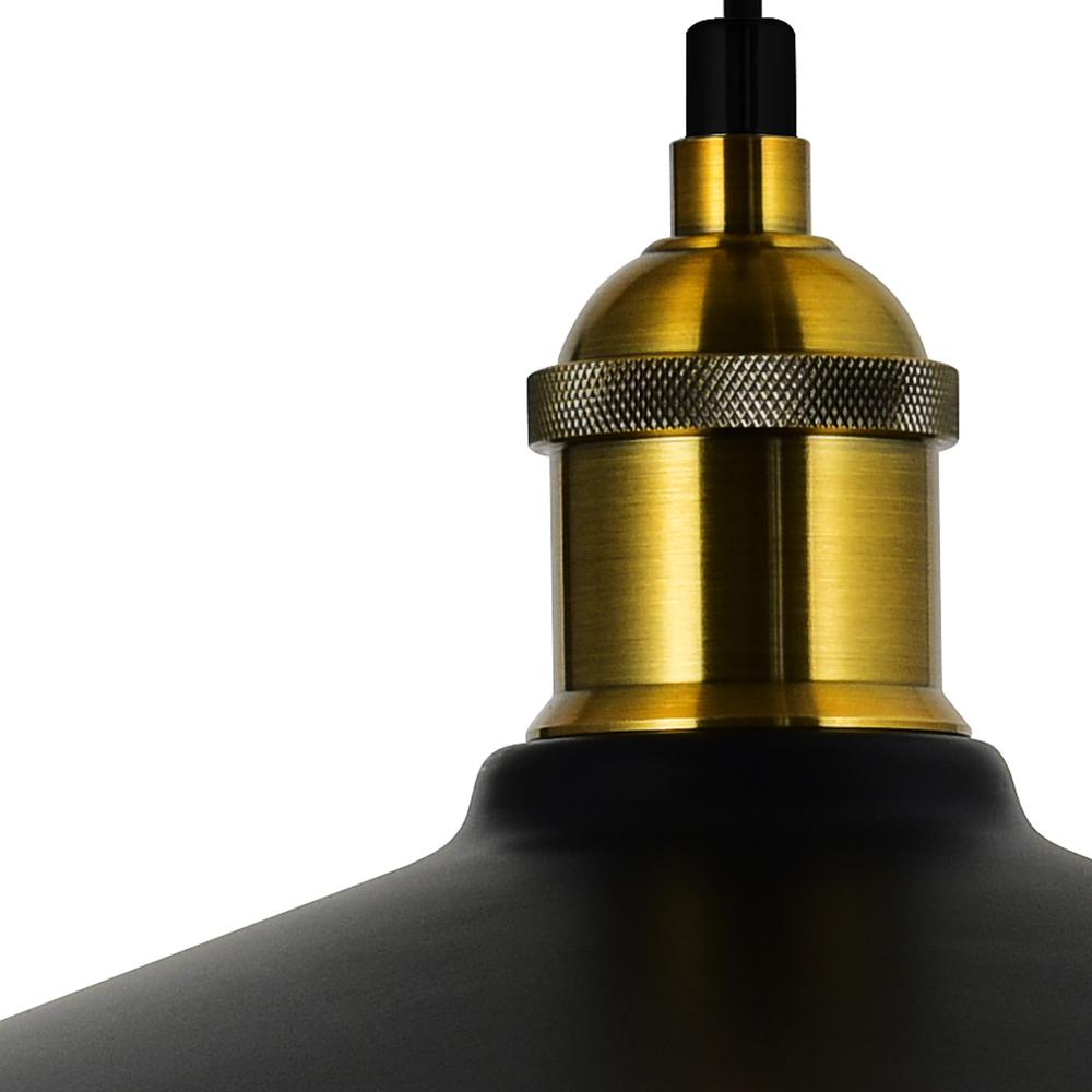 Brave 1 Light Black Mini Pendant. Picture 4