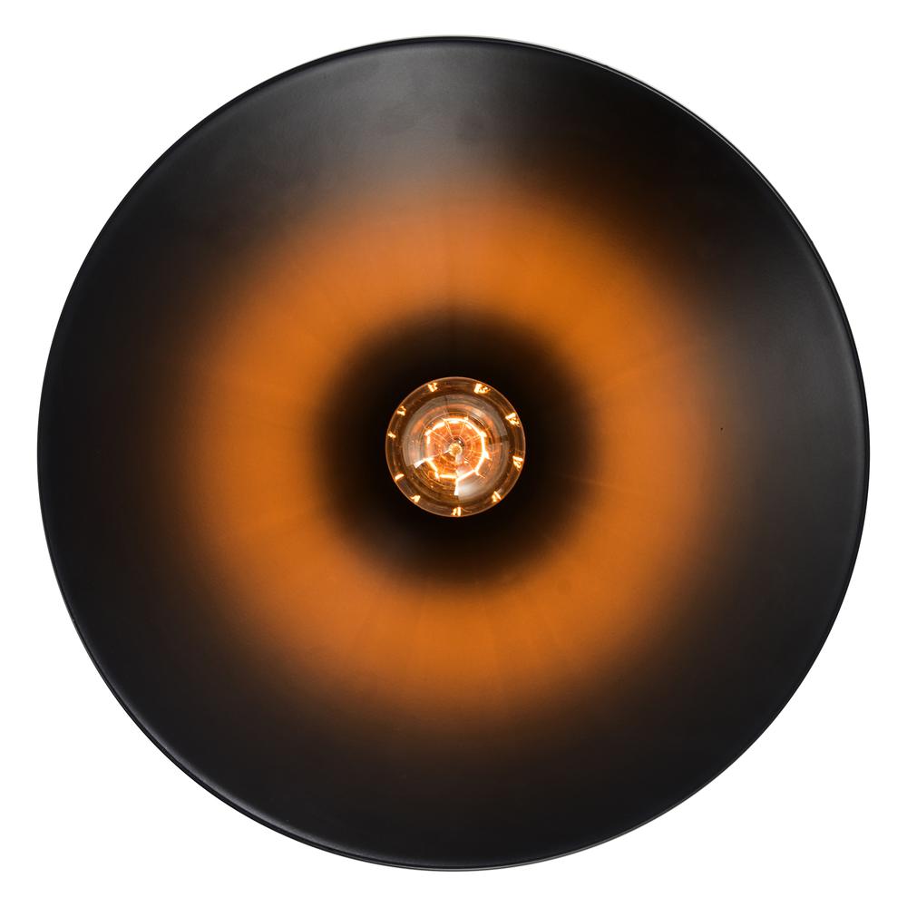 Brave 1 Light Black Mini Pendant. Picture 4