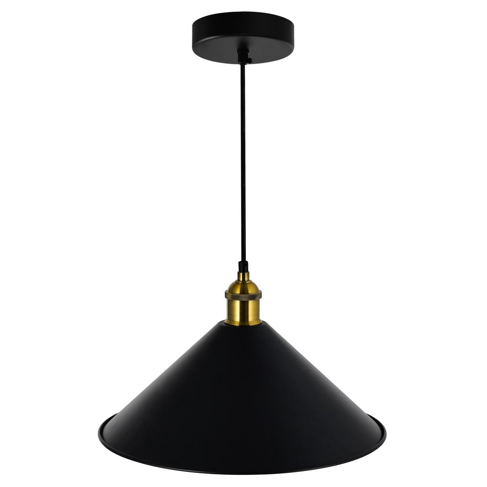 Brave 1 Light Black Mini Pendant. Picture 2