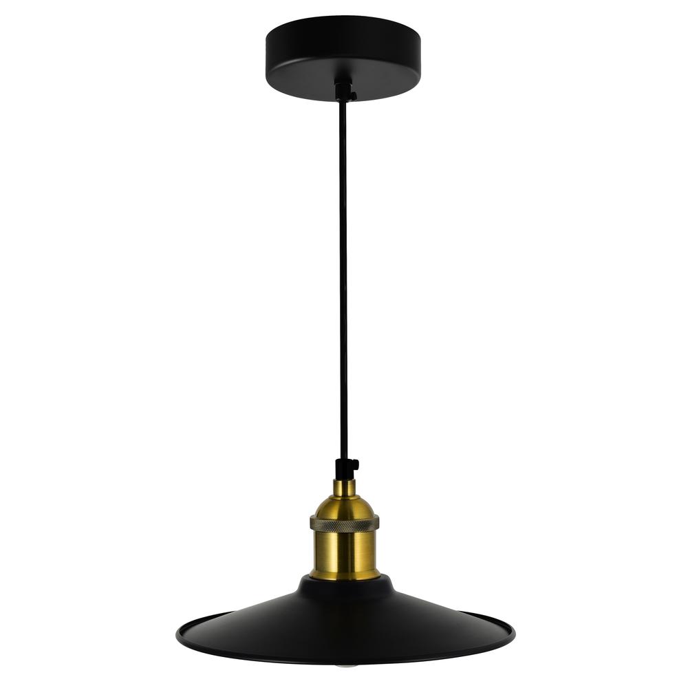 Brave 1 Light Black Mini Pendant. Picture 2