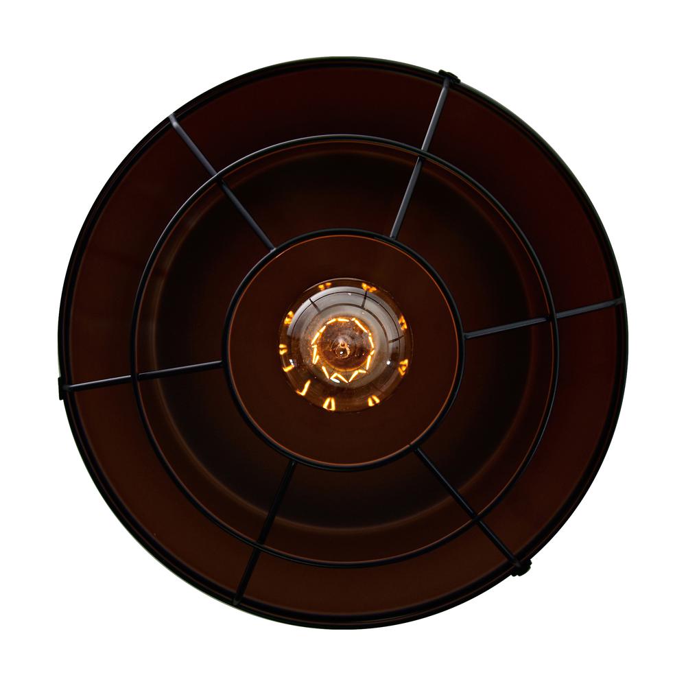 Morgan 1 Light Down Mini Pendant With Black Finish. Picture 5