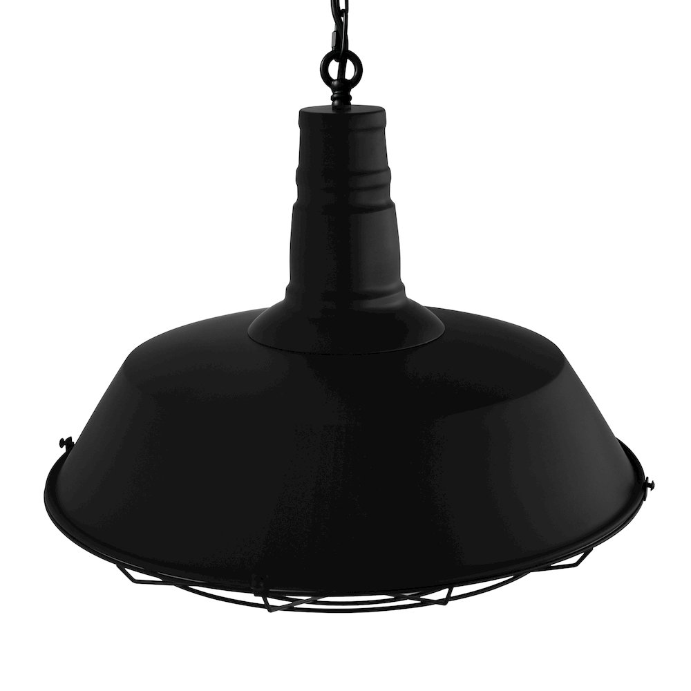 Morgan 1 Light Down Pendant With Black Finish. Picture 3