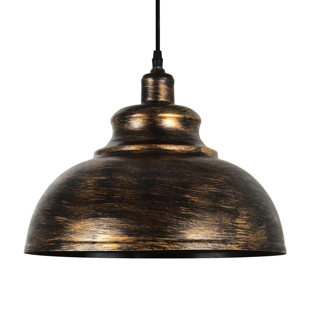 Vogel 1 Light Down Pendant With Antique Copper Finish. Picture 2