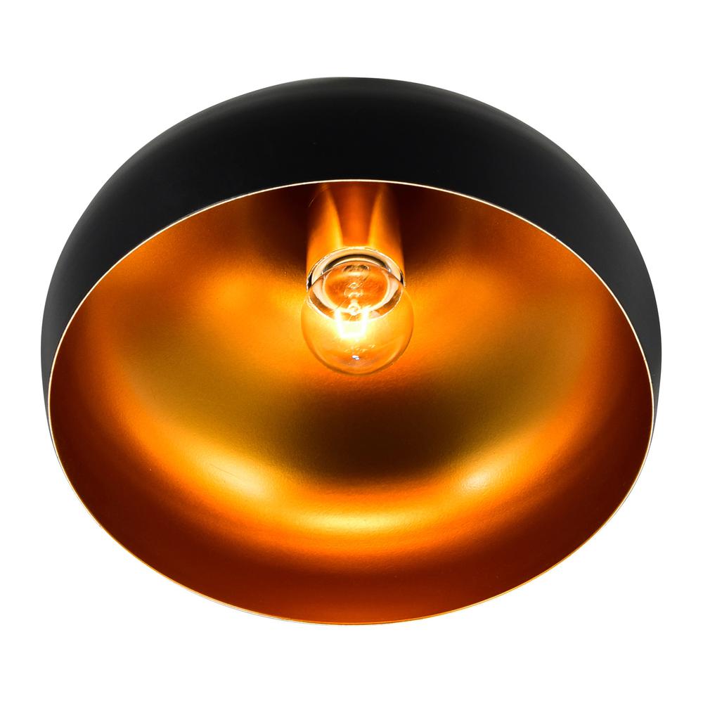 Dynamic 1 Light Down Pendant With Black Finish. Picture 4