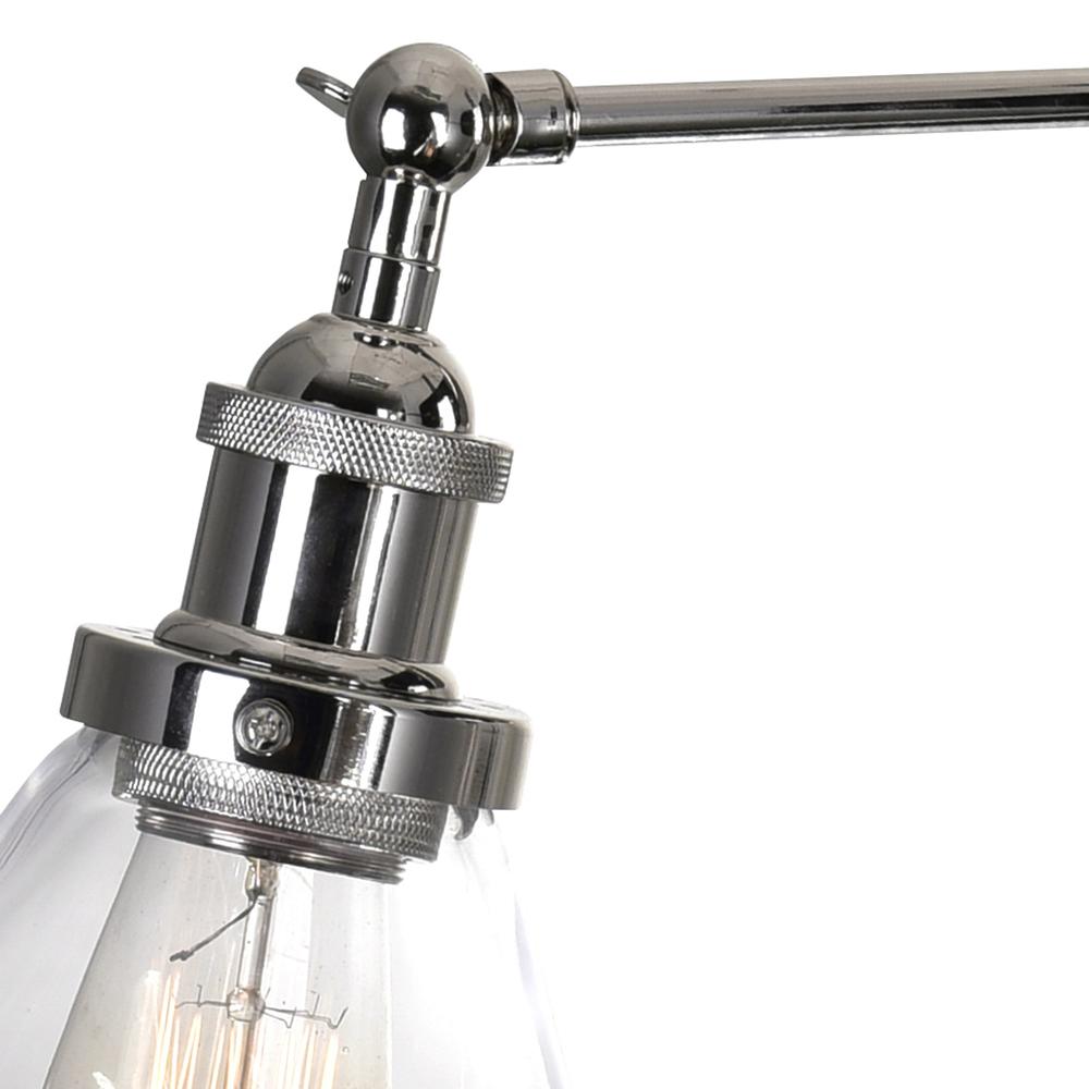 Eustis 1 Light Wall Sconce With Polished Nickel Finish. Picture 2