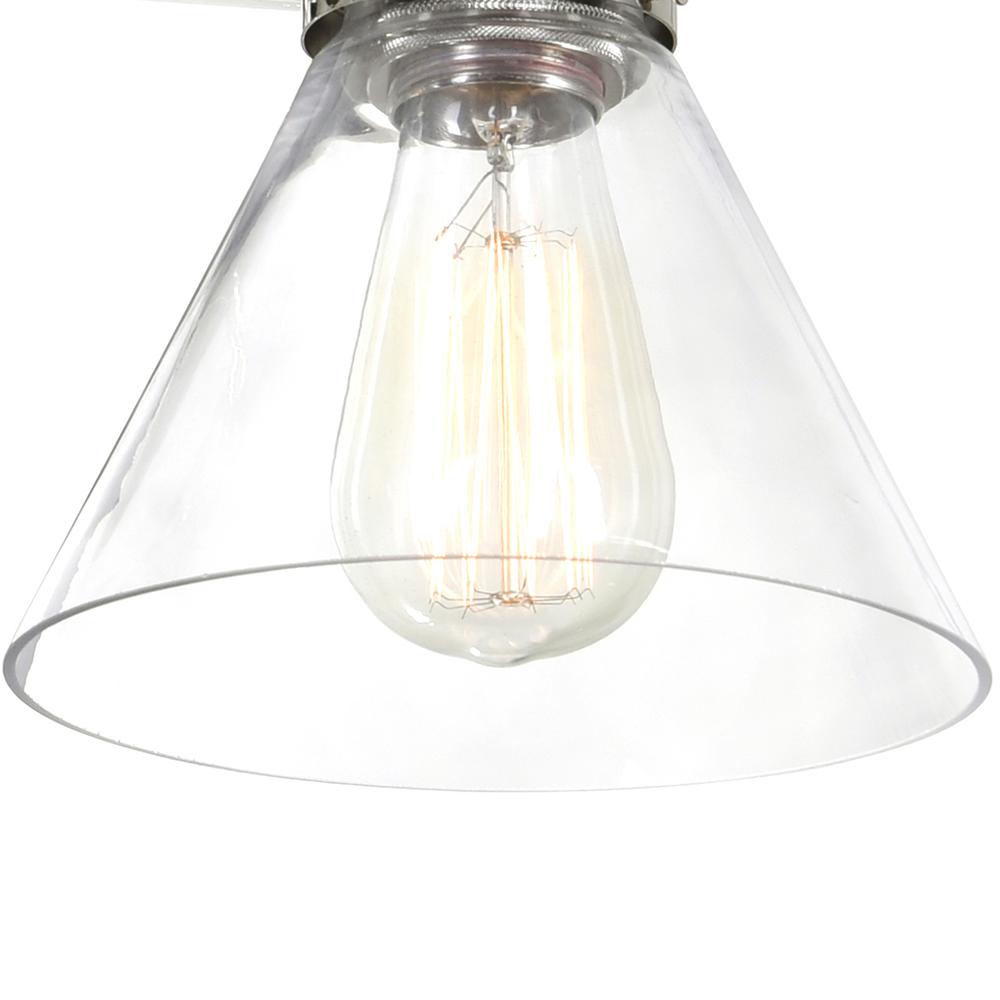 Eustis 1 Light Wall Sconce With Polished Nickel Finish. Picture 4