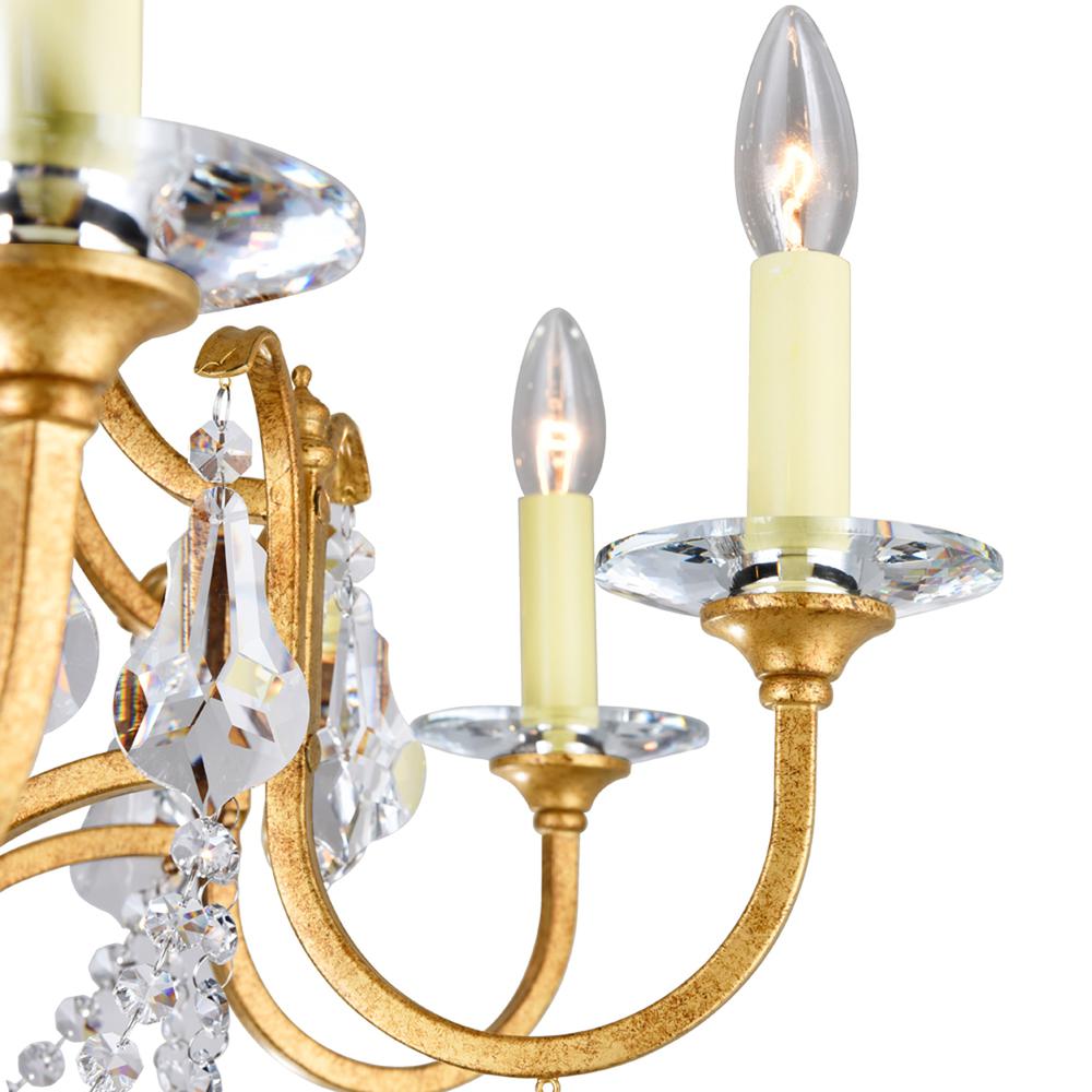 Electra 12 Light Up Chandelier With Oxidized Bronze Finish. Picture 3