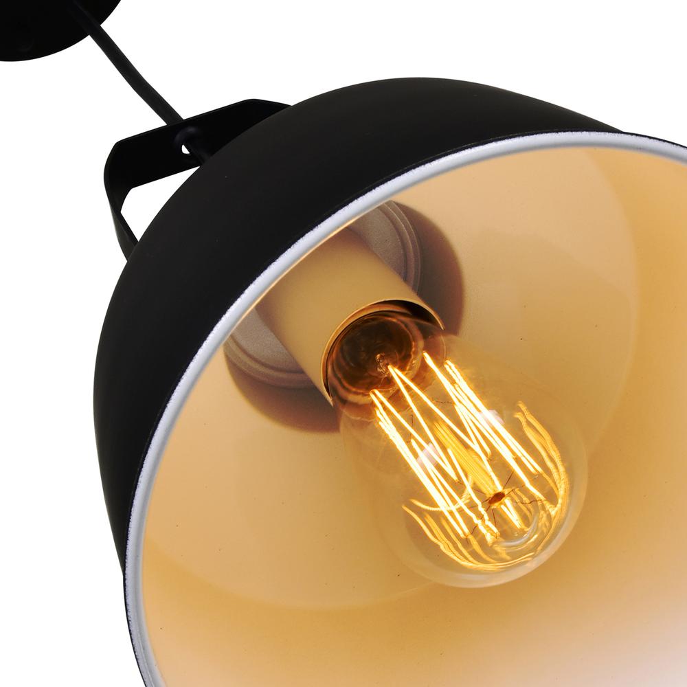 Elisa 1 Light Down Pendant With Black Finish. Picture 3