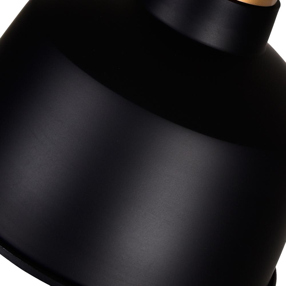 Elisa 1 Light Down Pendant With Black Finish. Picture 5