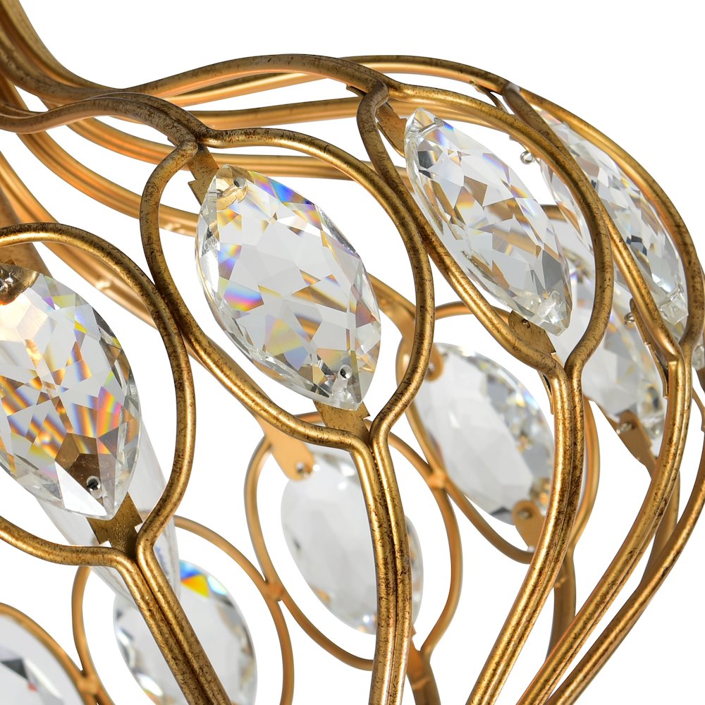 Altair 6 Light Chandelier With Antique Bronze Finish. Picture 5