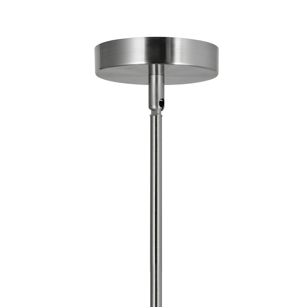 Elton 1 Light Pendant With Satin Nickel Finish. Picture 5
