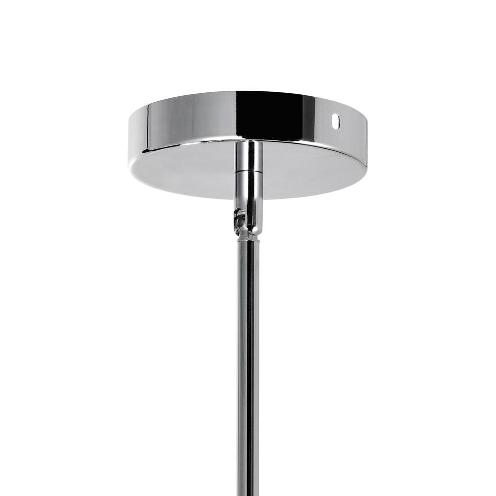 Weiss 5 Light Down Mini Chandelier With Chrome Finish. Picture 4