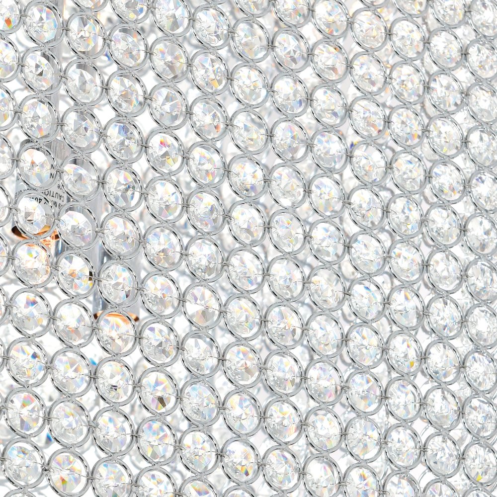 Cube 11 Light Chandelier With Chrome Finish. Picture 5