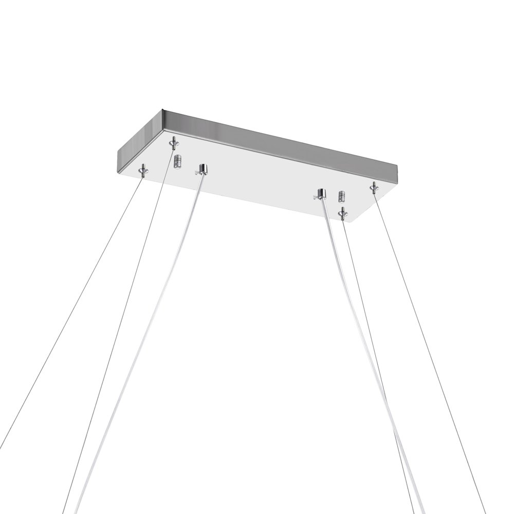 Dannie 16 Light Chandelier With Chrome Finish. Picture 5