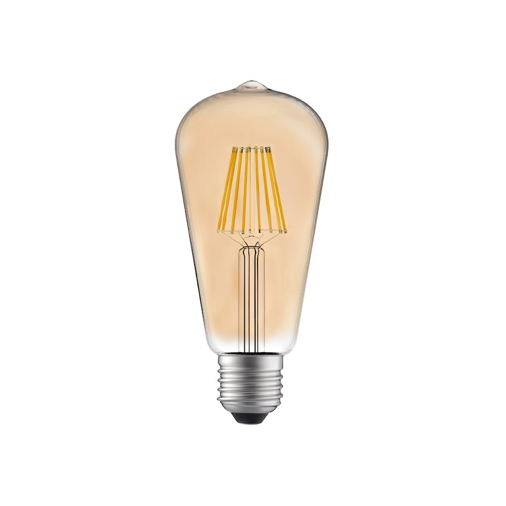 ST19 Warm White 2700K LED 8W Light Bulb (Set of 10). Picture 2
