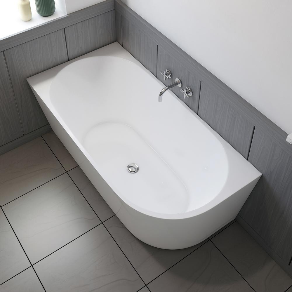 Poppy Left Left Corner Bathtub. Picture 2